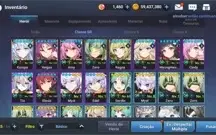 Conta Grand Chase Mobile 1,1kk de PB [DESCRIÇÃO]