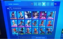 conta com mais de 100 skins