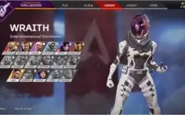 Conta com herança da wraith + skin lendária voidwalker