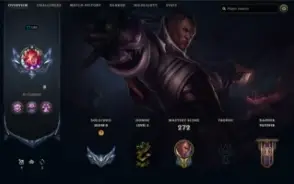 Conta LOL Nível 185 Mais de 100 Skins