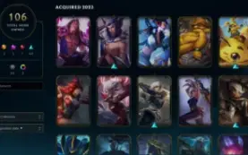 Conta LOL Nível 185 Mais de 100 Skins