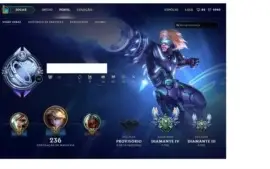 CONTA LVL 30 DIAMANTE IV