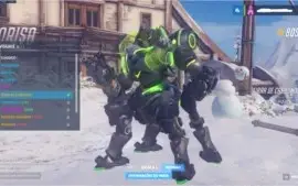 Conta Overwatch (habilitado pra comprar a arma dourada)