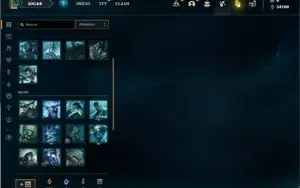 Conta Platina 3 com 22 Champs e 3 Skins + 16 Espolios