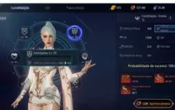 Maga lvl 124 com torso lendário