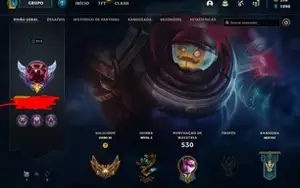 Conta LOL gold3 467 skins