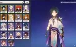 (AR 55) 7 CHARS 5★( XIAO C1, KEQING C3, etc...) + 6 ARMAS 5★