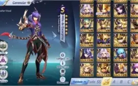 Conta Saint Seiya Awakening - 805 Gemas e Cavaleiros Fortes