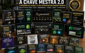 🔥 A Chave Mestra 2.0: O Seu Acervo Digital Estratégico
