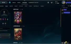 Conta Ouro IV (LoL- SoloQueue)