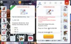 Conta Ragnarok Mobile eternal love (GLOBAL)