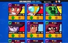 CONTA BRAWL STARS FULL 42 BRAWLERS TODOS OS LENDARIOS