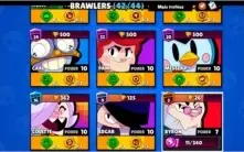 CONTA BRAWL STARS FULL 42 BRAWLERS TODOS OS LENDARIOS