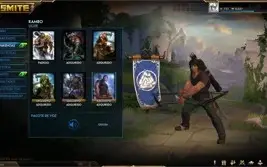 Conta de SMITE Lvl 129; 342 skins; Todos os deuses;