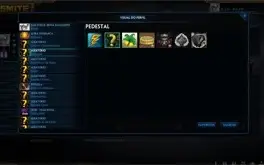 Conta de SMITE Lvl 129; 342 skins; Todos os deuses;