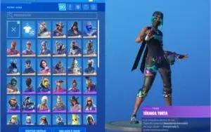Conta De Fortnite, 84 Skins, 53 Picaretas, 60 Danças