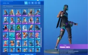 Conta De Fortnite, 84 Skins, 53 Picaretas, 60 Danças
