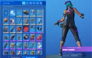 Conta De Fortnite, 84 Skins, 53 Picaretas, 60 Danças