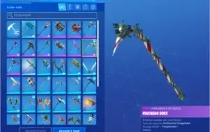 Conta De Fortnite, 84 Skins, 53 Picaretas, 60 Danças