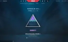Conta Valorant Diamante 2 ato 5