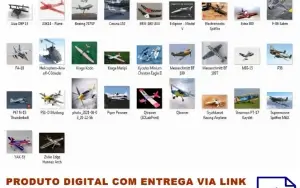 STL Para Impressão 3D - Pack Aeromodelismo