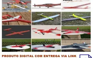 STL Para Impressão 3D - Pack Aeromodelismo