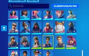 Conta 2018 de Fortnite (ikonic, minty, Salve o M/com vbucks)