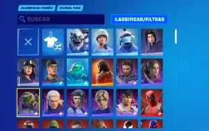 Conta 2018 de Fortnite (ikonic, minty, Salve o M/com vbucks)