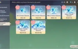 Genshin impact Conta com Hu Tao, Ayaka e Diluc