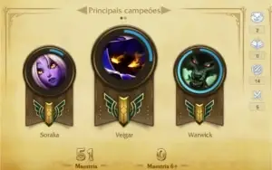 Conta League of Legends Unranked