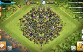 Conta Clash of Clans CV9 MAX FULL