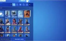 CONTA DE FORTNITE COM IKONIC,GLOW,PACOTE LENDAS, NBA +95