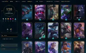Conta Lol Ex Mestre Com 100+ Skins