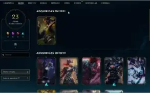 CONTA LOL 82 CHAMPS LVL 130