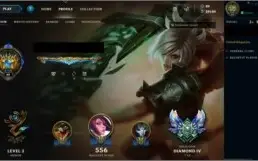 Conta League of Legends LoL - Borda Desafiante Elo Diamante