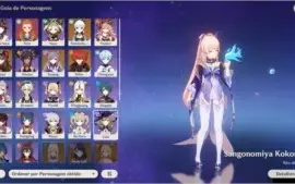 AR 55 Hu Tao / Ayaka / Keqing / Dilluc + 2 Armas T5