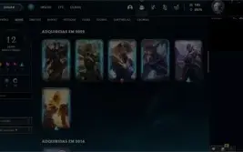 CONTA RARA COM KAYLE JUIZA + VÁRIAS SKINS DA KAYLE E ETC