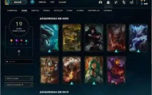 Conta lol Gold 4
