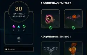 Conta D1 Com 1157 skins