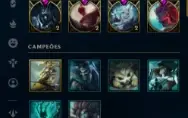 Conta Handlevel Nv 94 / 12 Skins / 50 Campeões / Full Acesso
