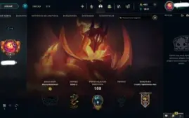 Conta Handlevel Nv 94 / 12 Skins / 50 Campeões / Full Acesso