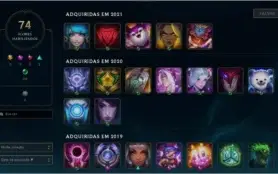 Conta de lol upada a mão,atualmente MASTER decay GM