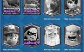 CLASH OF CLANS CV7 + CLASH ROYALE ARENA 8