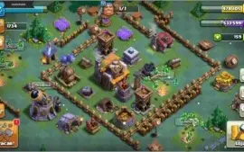 CLASH OF CLANS CV7 + CLASH ROYALE ARENA 8
