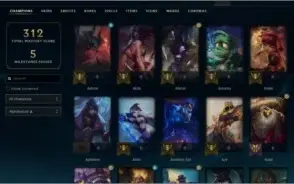 Vendo conta LOL S/ MD10 - Muitas skins