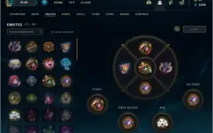 Vendo conta LOL S/ MD10 - Muitas skins