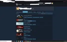 conta steam com varios jogos