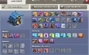 conta Clash of clans cv12 sumi full