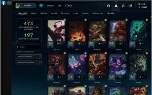 Vendo conta de LOL
