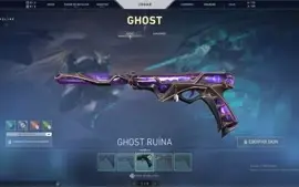 Conta Valorant diamante 1 com skins